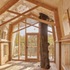 all in the trees_ interior view looking towards lake