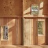 all in the trees_ interior, windows framing views 