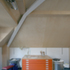Internal view with kiln and potters wheel