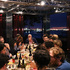 View of evening dinner event