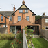 Rear facade twin extensions