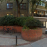 Existing brick planters with poor natural surveillance