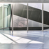 Partial view from the seventh floor with sunlight reflected into the space