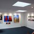 Bedford School New Gallery Entrance Interior with Skylights
