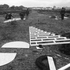 volunteers help build the project