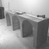 concrete counter base