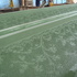Lace patterned concrete