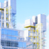 Glazed stair towers 