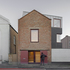 15b_Common Ground Workshop_Architects_Llyod Eist House_Cottage Green_Building Narratives_Exterior View_night