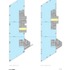 Typical floorplates at Broadgate Tower. Floors 15-17 (left) and 24-33 (right)