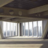 Floor to ceiling glazing allows natural light in