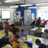 Interior of classroom