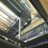 The building maintains an industrial aesthetic whilst looking sleek and finished