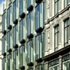 The New Bond Street facade with decorative faience fins