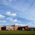 The building sits at the axis of Craigmillar