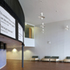 A shared foyer links the two schools