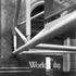 One of the primary trusses showing how in derives its support from an existing pier
