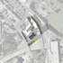 Aerial photo site ground floor plan