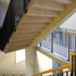 View of the Jane Wernick-designed staircase