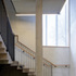 View of self-supporting staircase