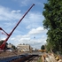 Decking-over railway
