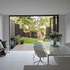The lower ground floor living area merges seamlessly with the garden