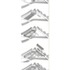 Sketch showing pedestrian and vehicle movment through the site and the relationship between the three seperate elements