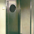 Internal view of steel clad door