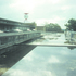 Original biumen covered flat foor prior to refurbishment 