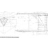 Original plan and section of esplanade by Frank Lloyd Wright