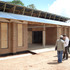 Exterior facade and link terrace