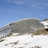 The buildings low profile is designed to keep views of the summit clear