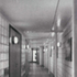 Internal view of corridor between private boxes