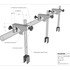 Steel rail detail