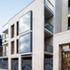 The building uses simple, high quality materials, and is based on a rigorously controlled modular grid