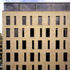 Barcode style sandstone facade