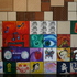 Pixel wall made from customised tiles