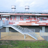 First floor level entrance and access walkways