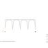 Long elevation - steelwork