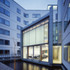 Courtyard at dusk