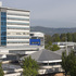 The unit is squeezed into a footprint of just 15 x 19m on the University Hospital of Wales site just outside Cardiff