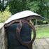 The curved roof reflecting the shapes found in nature.