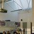 The classrooms that face north are shallower in plan, with north-lights and windows to allow in natural light