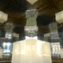 Interior view: Frameless lightbox display plinth and mirror effect walls with LED lighting