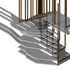 Render of stair column
