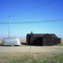 West facing elevation showing the Airtstream Caravan