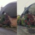 farm lane before and after