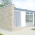 Full building profile, showing range of materials