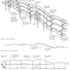 Detailed isometric and section through roof