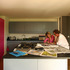The clients in their kitchen